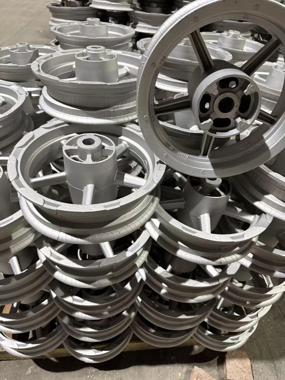 12” Universal Mini E-Moto Supermoto Wheel Set